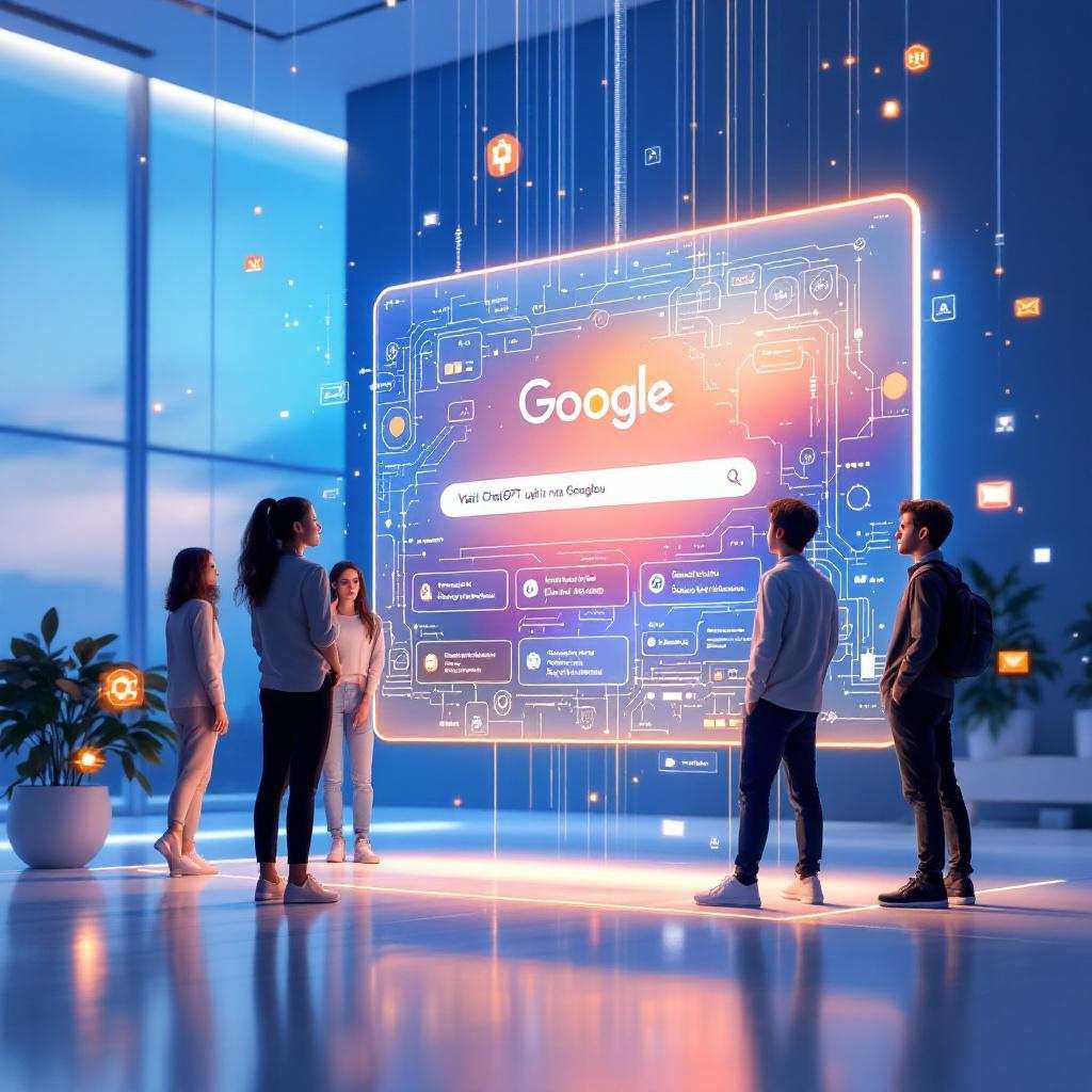 futuristic google search chatgpt croatian users compressed