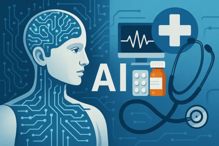 20250910 1917 AI in Medicine simple compose 01k4ta0r4fft3vgnkztnta064g compressed