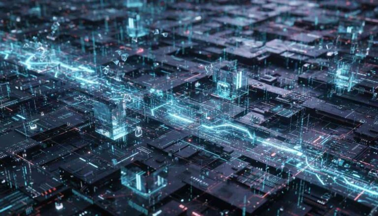 highcompress futuristic cyberpunk circuit board background 9b61d176