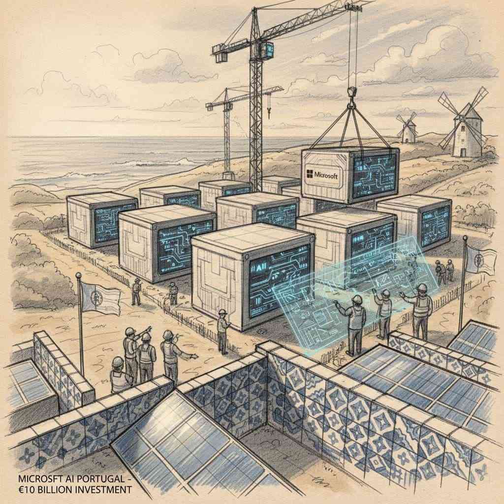 highcompress microsoft ai investment portugal data center sketch 5c4572c0